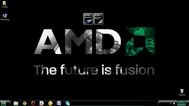Тема в стиле AMD - Скриншот #3