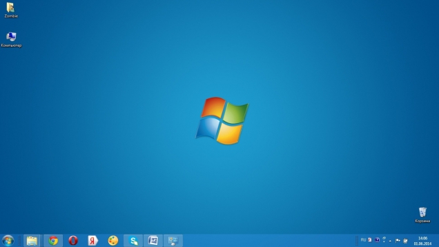 Стандартная тема Windows 8 для Windows 7 - Скриншот #1