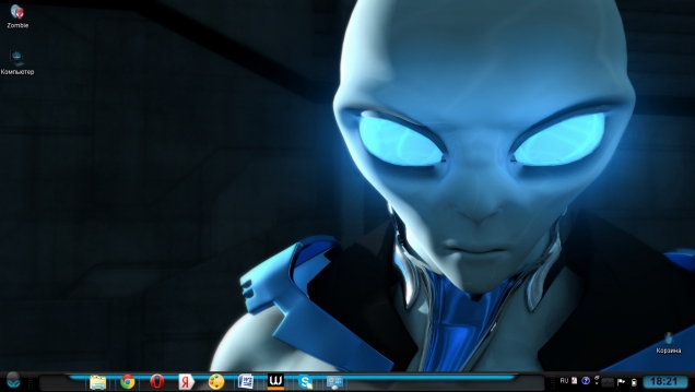 Alienware inspired - Скриншот #1