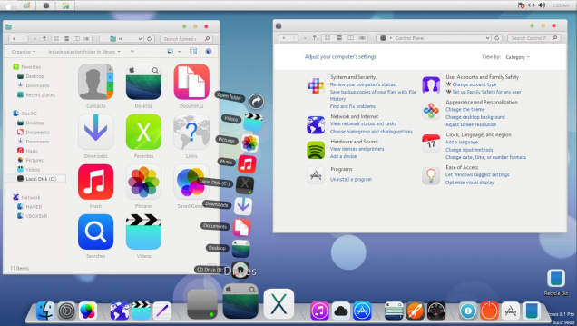 Оформление в стиле iOS7 для Windows 8/8.1 - Скриншот #2