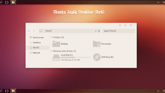 Ubuntu Dark/Light - Скриншот #3