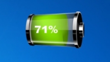 Зеленый индикатор заряда батареи