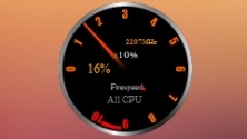Fire Speed CPU Gauge